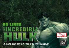Hulk 50 Lines