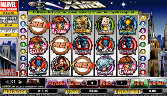 X-Men™ Slot Machine Game to Play Free in Cryptologics Online Casinos X-Men™ Slot Machine Game to Play Free in Cryptologics Online Casinos